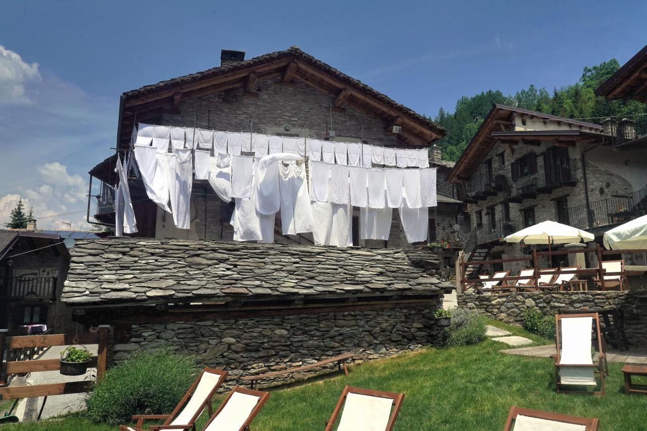 Pensione Albergo Diffuso Ceaglio Valle Maira Marmora Dış mekan fotoğraf