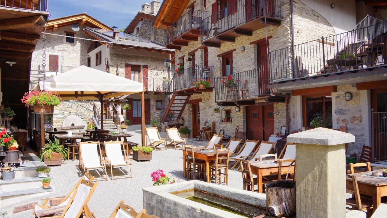 Pensione Albergo Diffuso Ceaglio Valle Maira Marmora Dış mekan fotoğraf